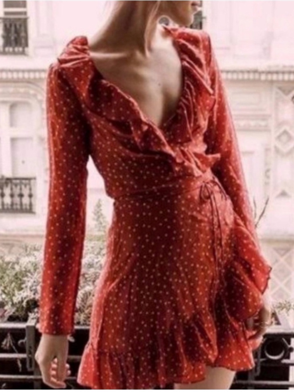 REALISATION PAR THE ALEXANDRA STAR SILK DRESS Sz M